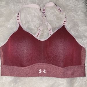 Under Armour Sports bra in league red